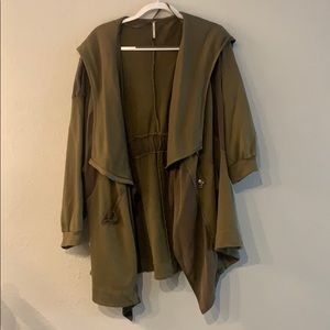 Free People Green Jacket